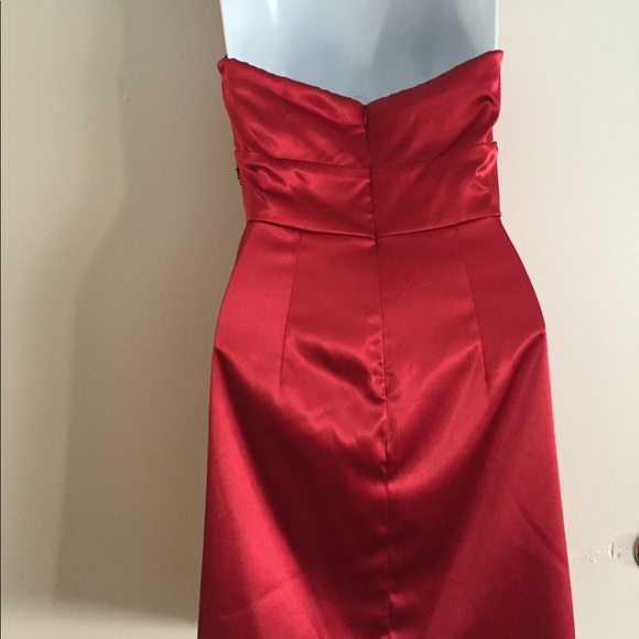 Josh & Jazz red prom dress - Picture 2 of 8